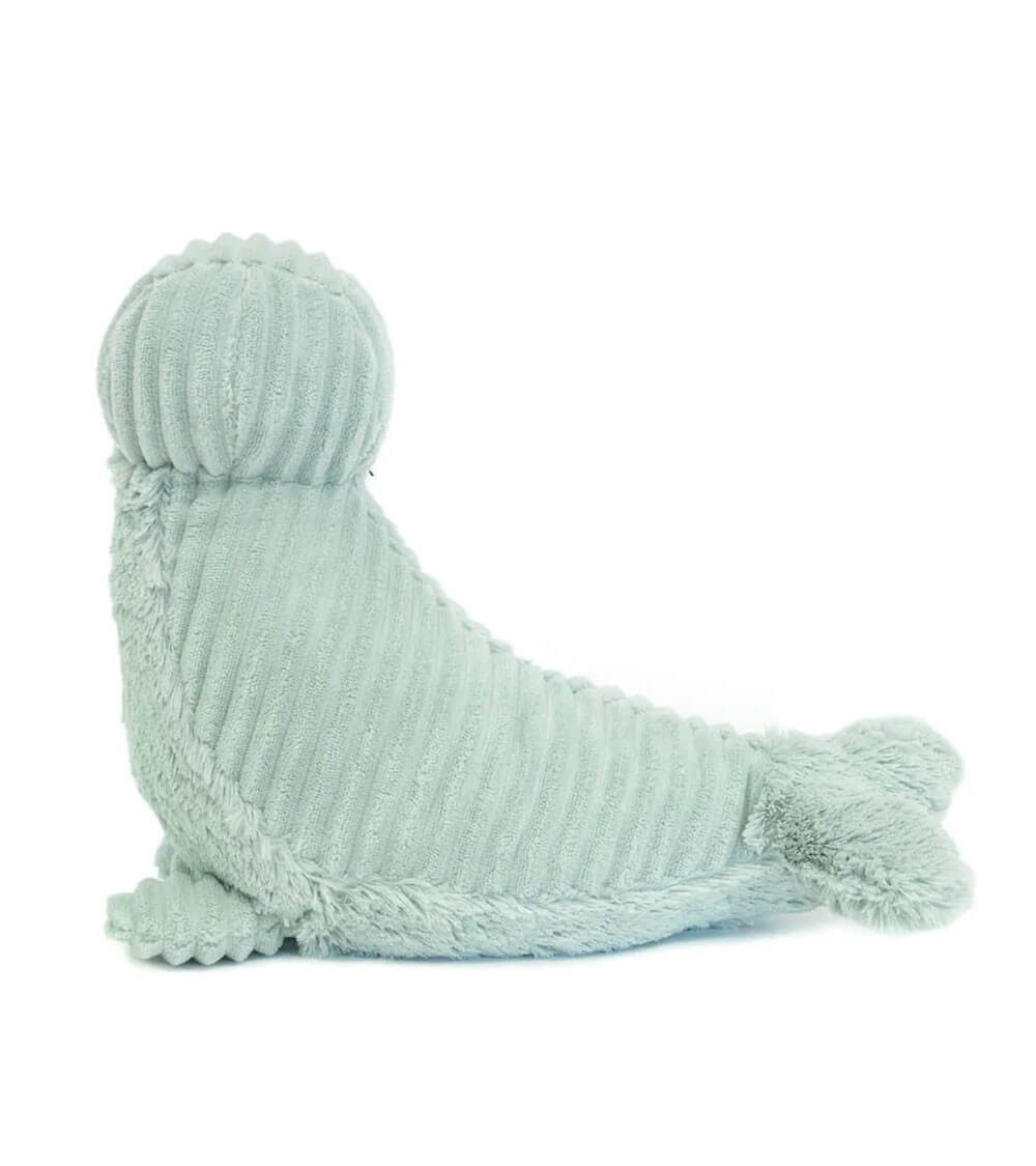Peluche Phoque Les déglingos, Glissou en Vert Menthe enfants et bébés