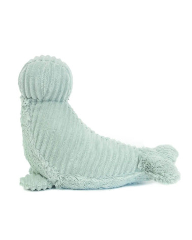 Peluche Phoque Les déglingos, Glissou en Vert Menthe enfants et bébés