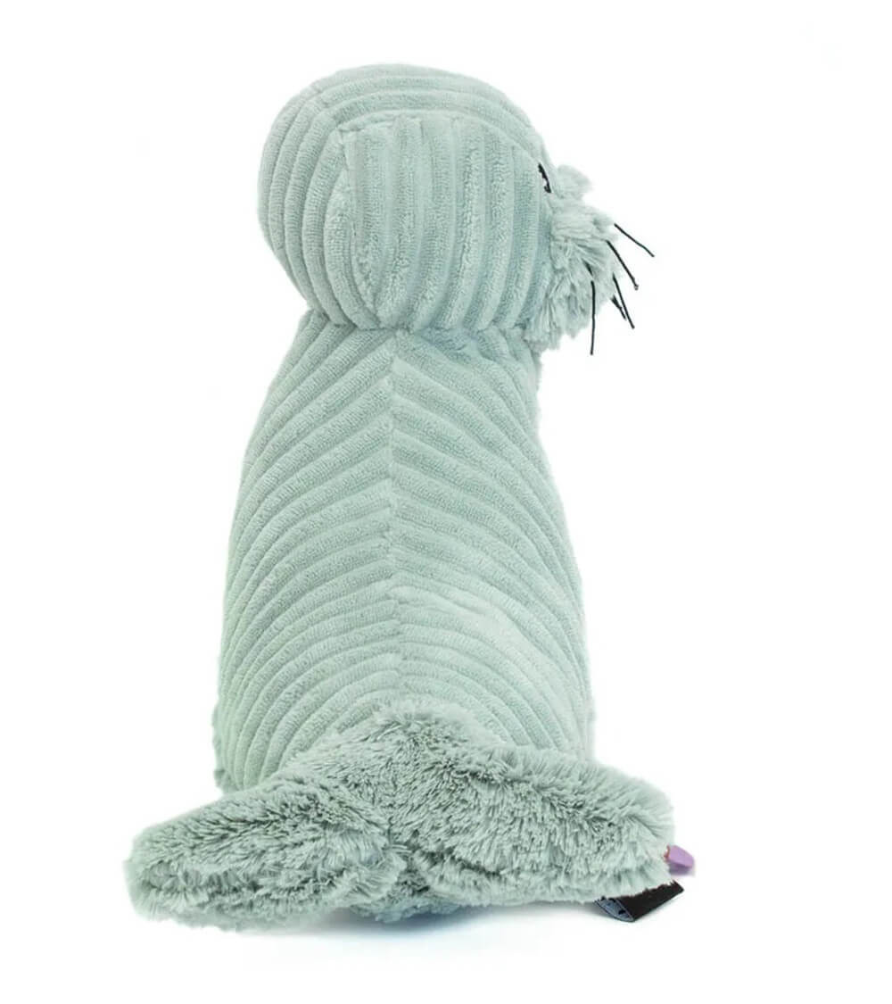 Peluche Phoque Les déglingos, Glissou en Vert Menthe enfants et bébés