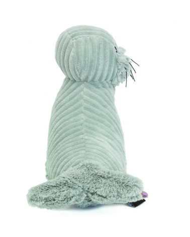 Peluche Phoque Les déglingos, Glissou en Vert Menthe enfants et bébés