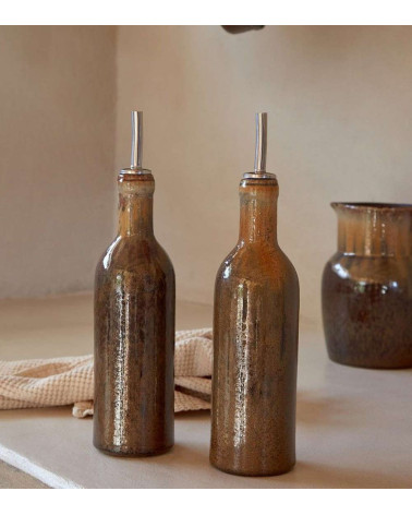 Huilier Vinaigrier Poterie en grès fin - 0.35l | Casafina