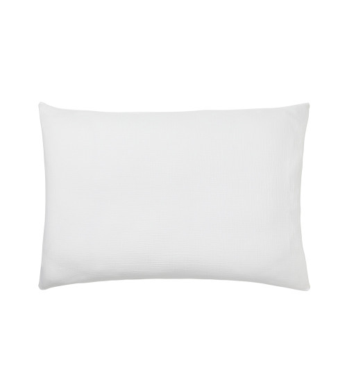 Taie d'Oreiller Double gaze Blanc TENDRESSE Essix 2