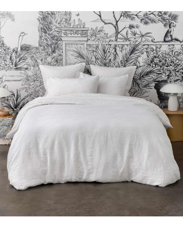 Taie d'oreiller en Chanvre Jouvence Blanc – Made In France