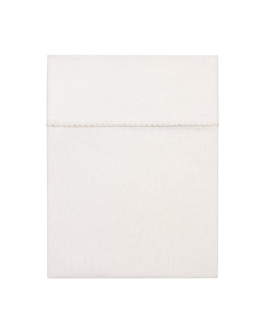 Drap plat Jouvence Blanc en chanvre | Made in France | Dekomaer