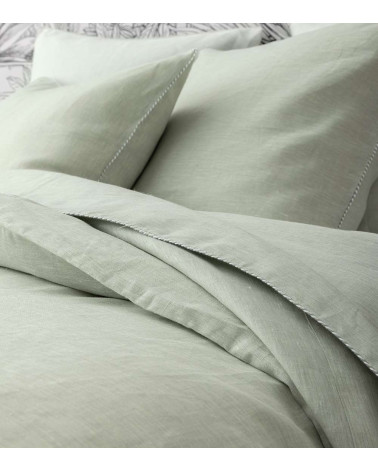 Drap Plat en Chanvre JOUVENCE OPALE - Made In France