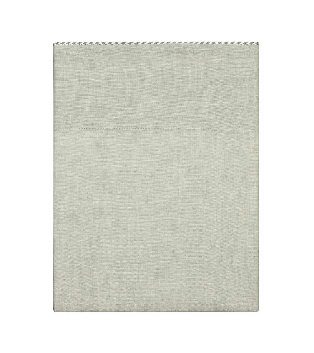 Drap Plat en Chanvre JOUVENCE OPALE - Made In France