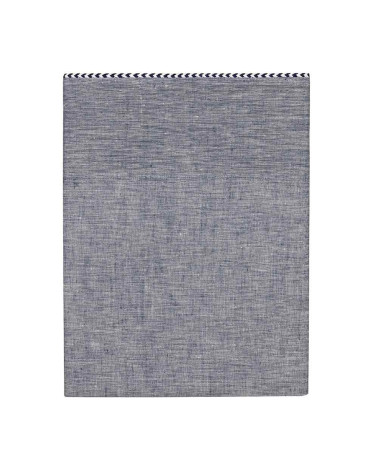 Drap plat Jouvence Marine en chanvre | Made in France | Dekomaer