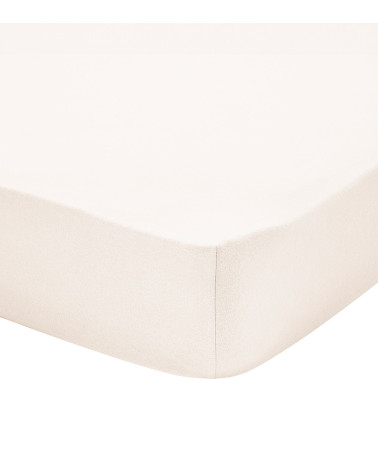 Drap housse flanelle ÉCRU FRISSON – Confort et chaleur