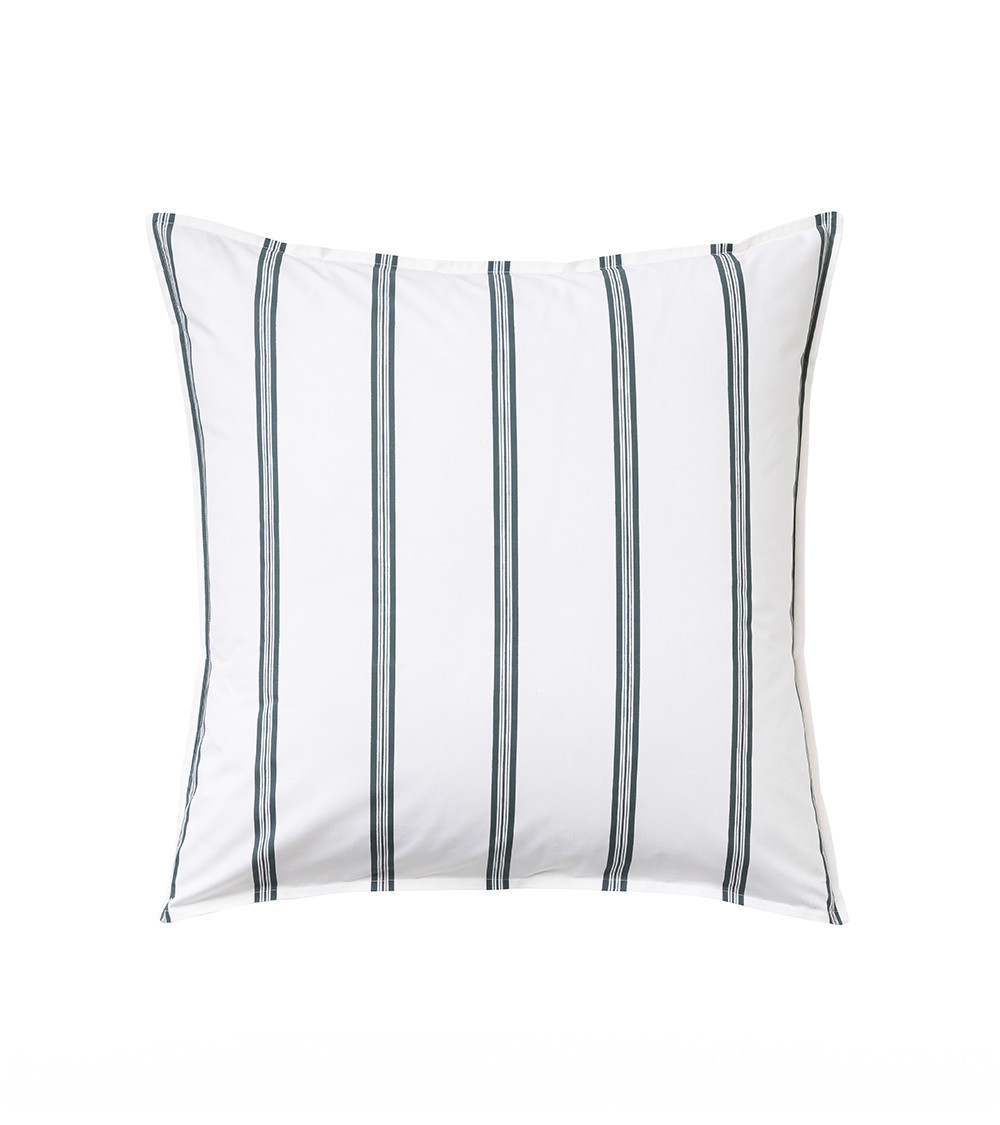Taie d'Oreiller Percale ESQUISSE FOUGÈRE – Élégance française