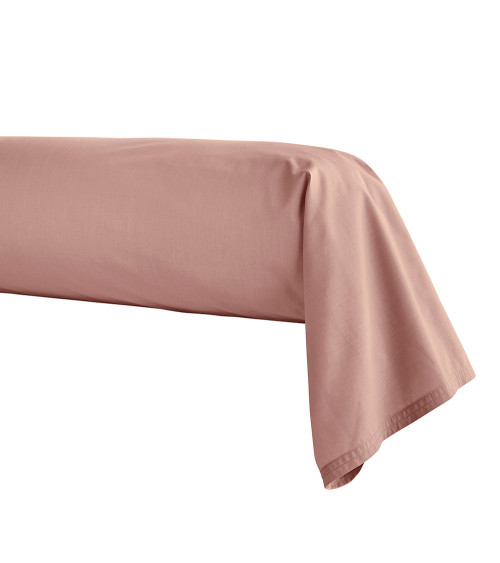 Taie Traversin en Percale de coton LILAS PREMIÈRE | FRANCE