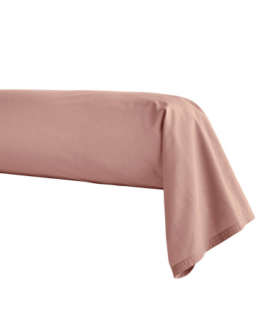 Taie Traversin en Percale de coton LILAS PREMIÈRE | FRANCE