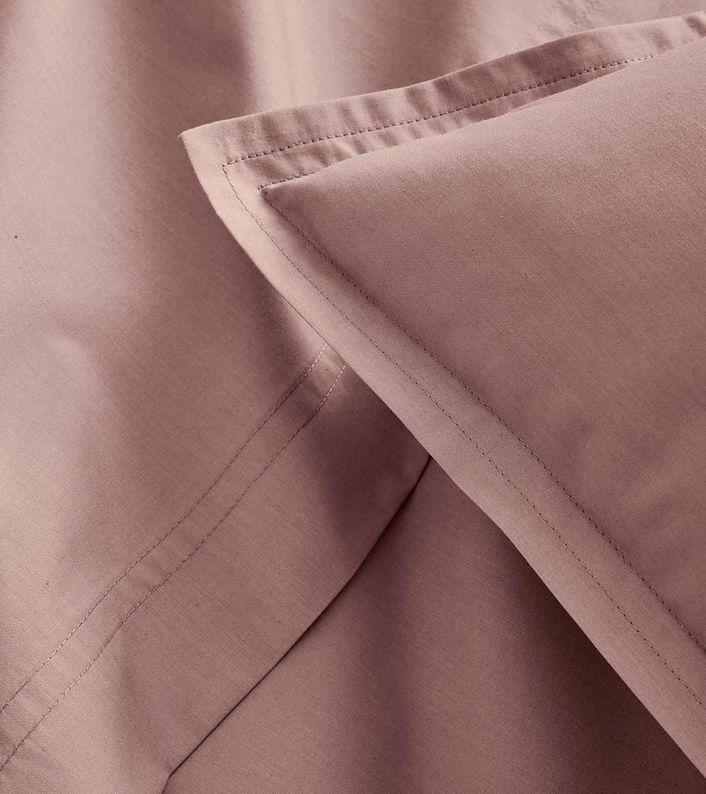 Taie Traversin en Percale de coton LILAS PREMIÈRE | FRANCE