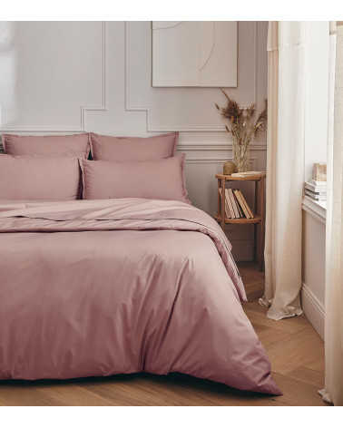 Taie Traversin en Percale de coton LILAS PREMIÈRE | FRANCE