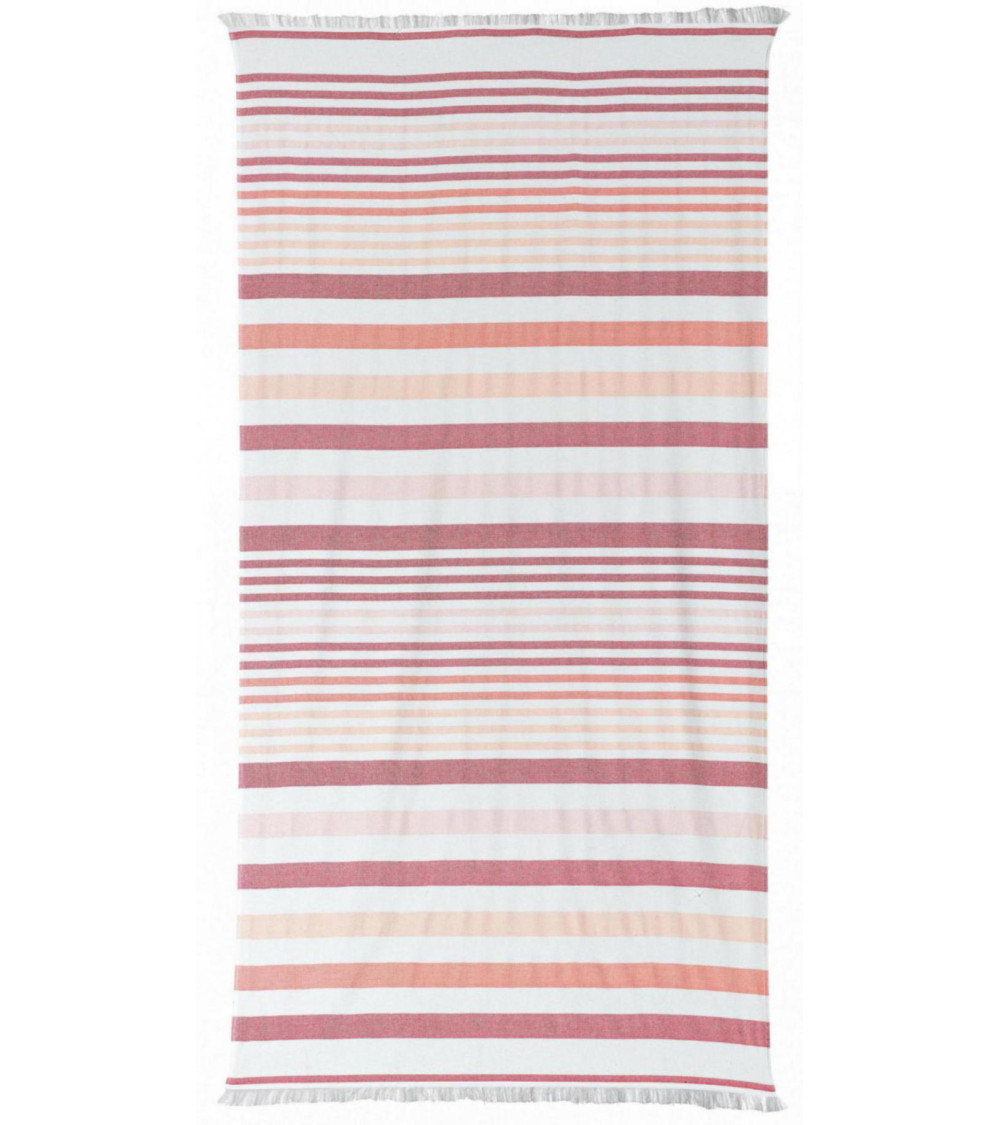 Drap hammam recyclé Samoa, format XL 100 x 200 cm