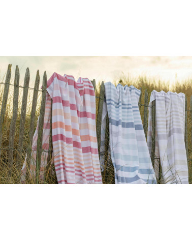 Drap hammam recyclé Samoa, format XL 100 x 200 cm