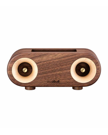 Ollim Y02mini, support smartphone acoustique en bois massif