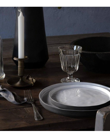 Assiettes entrée dessert en grès | Lot 6 | Costa Nova | Lagoa Eco-Grès